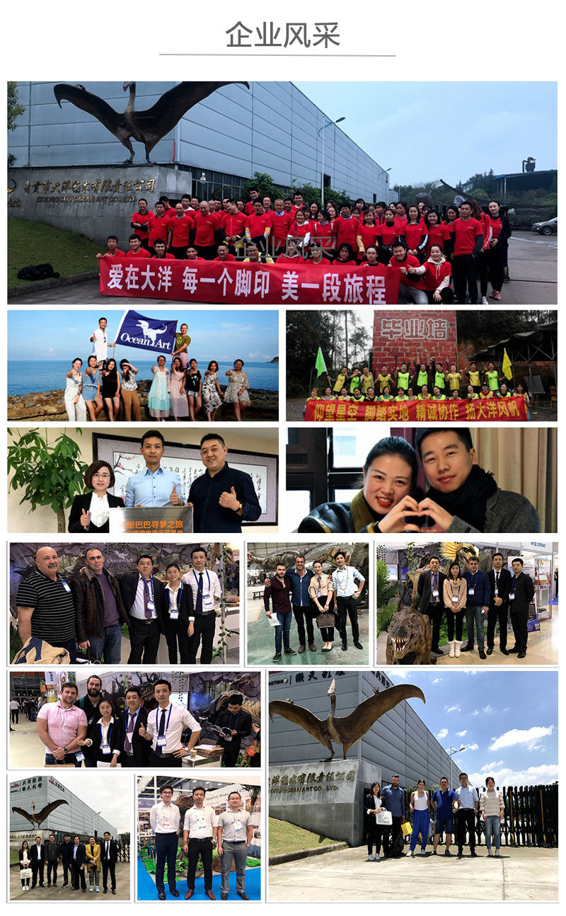 自貢大洋藝術，仿真恐龍制作工廠
